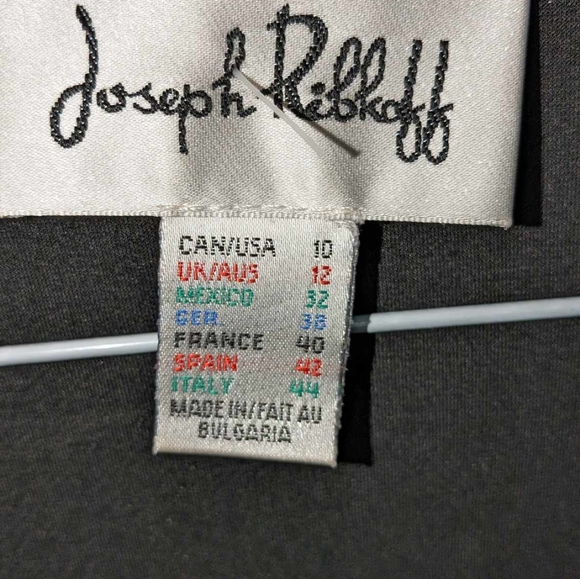Joseph Ribkoff black top - size 10 - Picture 2 of 2
